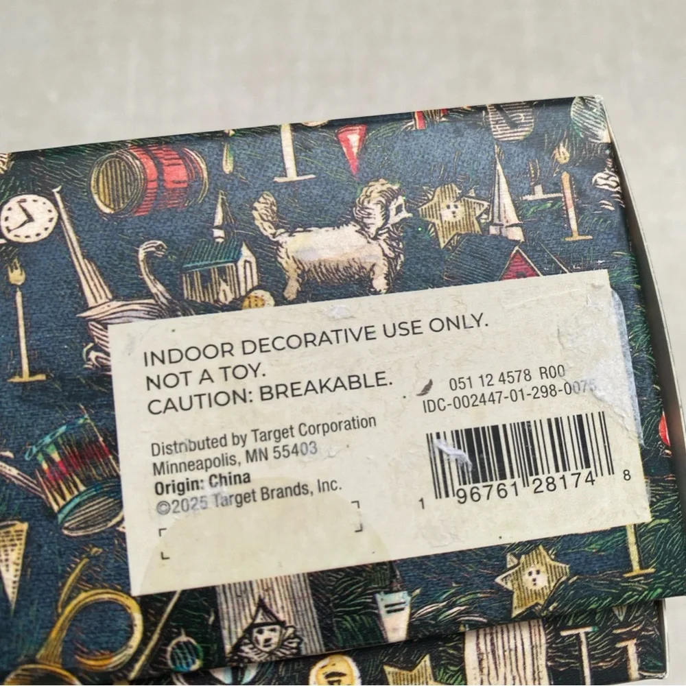 John Derian for Target 2025 Glass House Home Ornament Holiday NIB Ltd Edition‎
